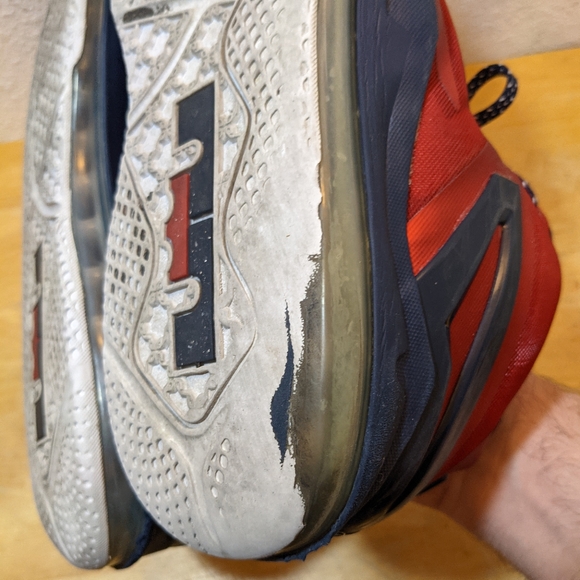 Nike LeBron 11 Low Independence Day Sz 13 - Picture 8 of 8